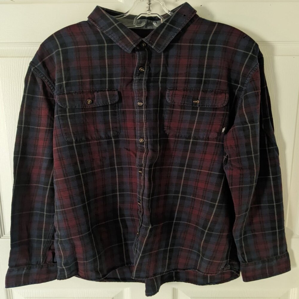 Vans Plaid Button Down